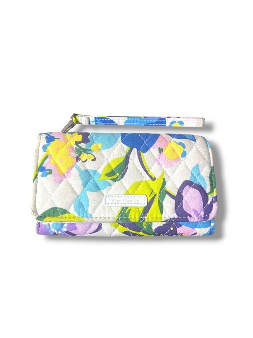 Vera Bradley Multicolor Floral Quilted Wristlet Wallet